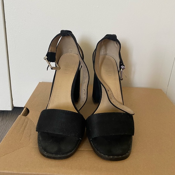 RAID Fleur black block heeled sandals - Picture 5 of 9